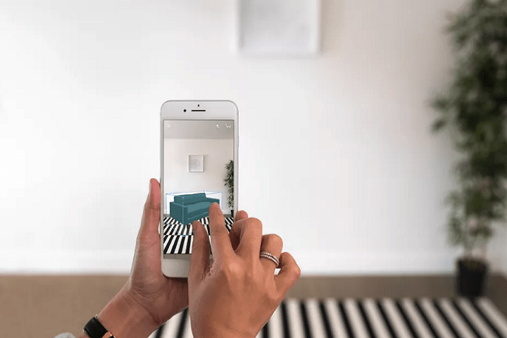 use Augmented reality apps for interior design